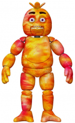 Figurina Five Nights at Freddy TieDye Chica 13 cm 