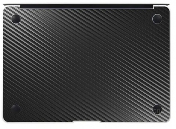 Folie Skin pentru Lenovo IdeaPad Flex 5 14 inch carbon negru spate 