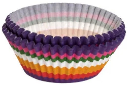 Set 50 forme briose Fissman hartie 5x5x3.5 cm multicolor