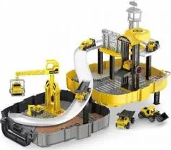 Set de joaca santier de constructii in valiza 