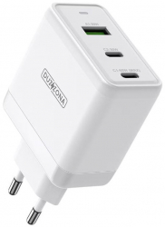 Incarcator de Retea USB 2x Type-C 65W I154 Alba 