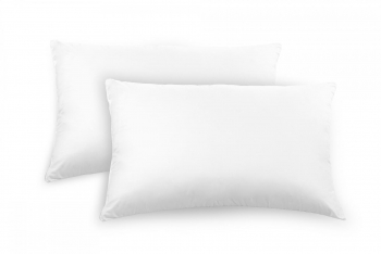 Set 2 fete de perna Heinner Home 50x70 cm 100 bumbac Alb 