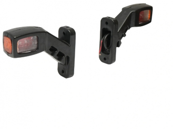 Set 2 lampi led laterale de gabarit 12-24V 