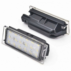 Set 2 lampi LED numar compatibila DACIA Sandero II 2012 