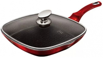 Tigaie grill marmorata 2.1 Litri Berlinger Haus 28 x 28 cm Black Burgundy Collection BH 6099 