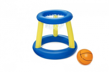 Cos de baschet gonflabil cu minge albastru 61x61 cm Bestway Hoop Splash
