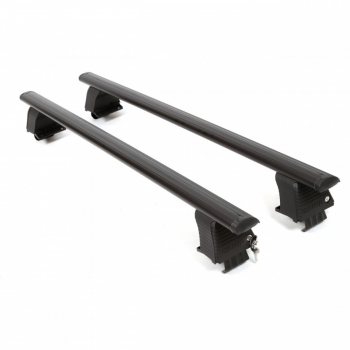 Set 2 bare portbagaj transversale compatibil OPEL ASTRA H 2004-2010 HATCHBACK culoare negru 