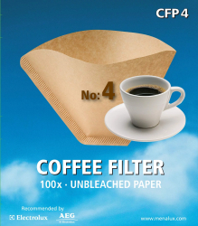 Filtre de cafea CFP4 nr. 4 100 buc Electrolux 9002563147