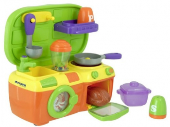 Mini bucatarie cu accesorii Miniland 