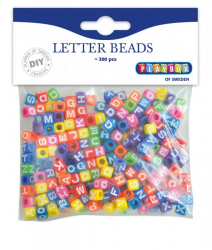Set 300 de margele colorate cu litere Playbox 