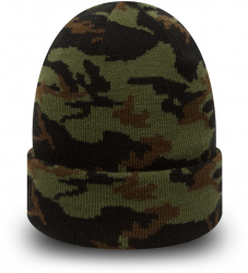 Caciula New Era Heather Knit Cuff Verde 