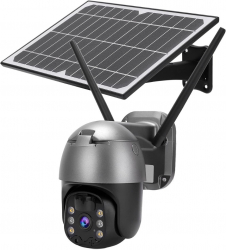 Camera de supraveghere cu panou solar PTZ 4G 1080P 