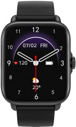 Smartwatch modern GIDA-CRIS Y22 GC165 cu ecran TFT de 1.7&rdquo nergu si carcasa metalica notificari apel si retele sociale ritm cardiac