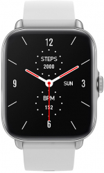 Smartwatch modern GIDA-CRIS Y22 GC178 cu ecran TFT de 1.7&rdquo gri si carcasa metalica notificari apel si retele sociale ritm cardiac 
