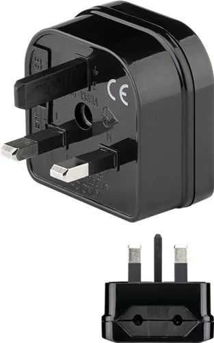 Adaptor priza EU CEE 7 16 - UK Goobay 