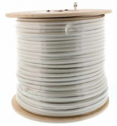 Cablu coaxial RG6 cu sufa 75R cupru ecranat cu folie Al -fire CU 48X0.12 Well 