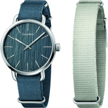 Ceas Barbati Calvin Klein Even K7B211WL Set cu Bratara suplimentara 