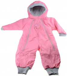 Combinezon de iarna pentru fete Pifou 606625-82-88-cm Roz 