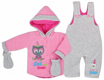 Compleu de iarna pentru copii Koala Sowa 04-576R-80 Multicolor 