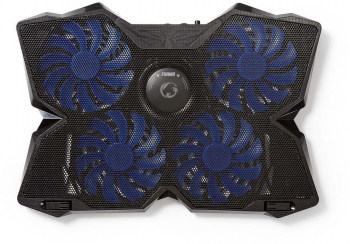 Cooler Laptop Gaming 4 ventilatoare compatibil 15-19 USB Nedis 