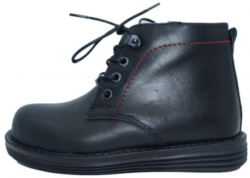 Ghete imblanite baieti Small Foot SMFG10-B-33 Negru 