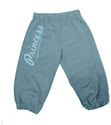 Pantaloni sport pentru fete 3 4 Wendee BV01400118-1-98 Gri 