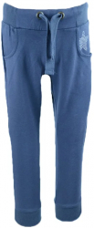 Pantaloni sport pentru fete Wendee DK16114-1B-110 Bleumarin 