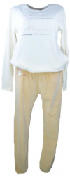 Pijama pentru fete Hays Pissi 3104B Crem 