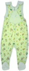 Salopeta fara maneci pentru fete Koala Bobas Fashion 827-TY-86 Verde 