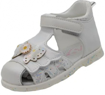 Sandale ortopedice pentru fete Tom Miki C-T9074-A-24 Alb 