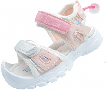 Sandale ortopedice pentru fete Tom Miki C-T9951-B-27 Roz 
