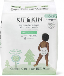 Scutece Hipoalergenice Eco Kit&Kin Chilotel YP2 Marimea 8 19 kg+ 14 buc 