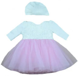 Set 2 piese pentru fete Mini Junior 149006-A1-62-1-3-luni Multicolor 