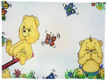 Set 4 piese lenjerie si aparatori patut Mini Junior HGU6421 Multicolor 