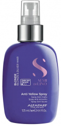 Spray neutralizant pentru parul decolorat cu efect de iluminare Alfaparf Milano Semi Di Lino 125 ml 