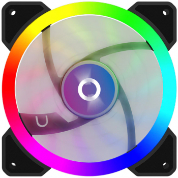Ventilator AQIRYS Cetus 6P-12DLI16-RGB 120 mm RGB 