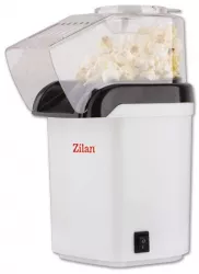 Aparat Pentru Popcorn Zilan ZLN-8044 Alb Putere 1200W sistem cu jet de aer cald