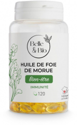 Belle and Bio Ulei din ficat de cod 120 Capsule 