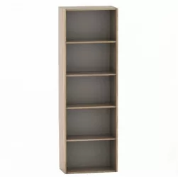 Biblioteca 5 polite din pal stejar sonoma Tempo 57x34x175 cm 