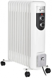 Calorifer electric cu 11 elementi putere 2500 W 3 trepte de incalzire termostat reglabil 