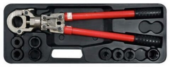 Cleste in trusa pentru sertizat tevi Pex-Al-Pex Yato YT-21735 