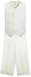 Costum elegant din 2 piese pentru baieti Jankes 020323-C-146 Crem 
