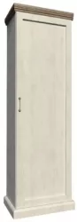 Dulap 1 usa pal pin nordic stejar salbatic Royal 57x187x39 cm 