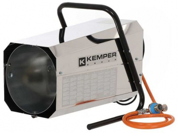 Generator de aer cald Kemper QT101 INOX alimentare gaz butan 32 kW 