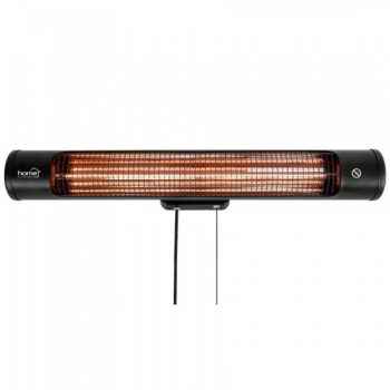Incalzitor electric de exterior Home FK 25 fibra de carbon de perete 600/1200W IPX4 carcasa metal 