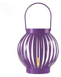 Lampa cu led tip flacara Home LTN 11/PL mov 1 led 12 x 11 cm 