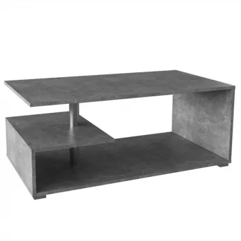 Masuta cafea din mdf gri Dorisa 110x60x45 cm 