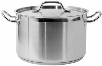 Oala cu capac uz profesional Yato Gastro 28x18 cm Inox alimentar 11.1 l 