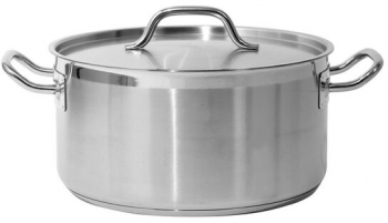 Oala cu capac uz profesional Yato Gastro 32x16 cm Inox alimentar 12.9 l 