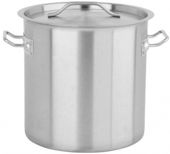 Oala inalta cu capac uz profesional Yato Gastro capacitate 17 l 28x28 cm Inox alimentar 
